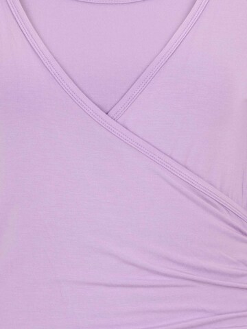 CURARE Yogawear - Camiseta funcional 'Flow' en lila