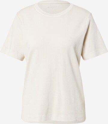 TOM TAILOR T-Shirt in Beige: predná strana