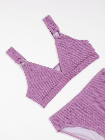 Triunghi Costum de baie două piese de la Lipsy pe mov