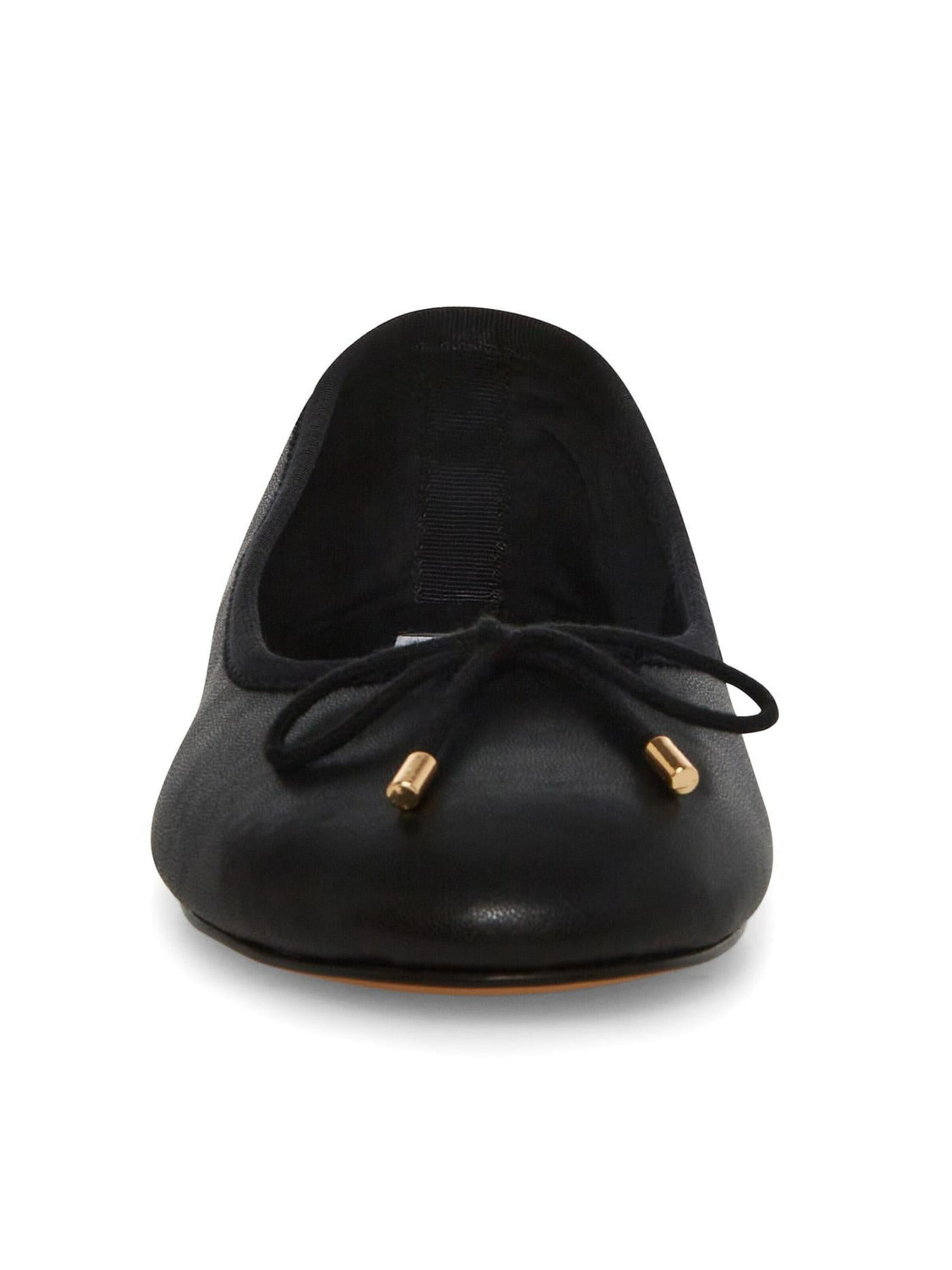 STEVE MADDEN Mokassin 'Bellami Black Leather Sheep Nappa Loafer Shoes' i sort