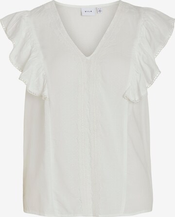 Camicia da donna 'Julana' di VILA in bianco: frontale