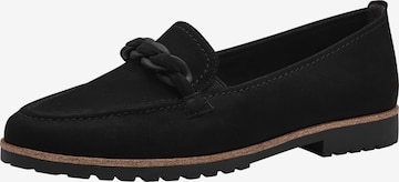 Slipper di Tamaris in nero: frontale