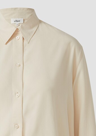 s.Oliver Blouse in Beige