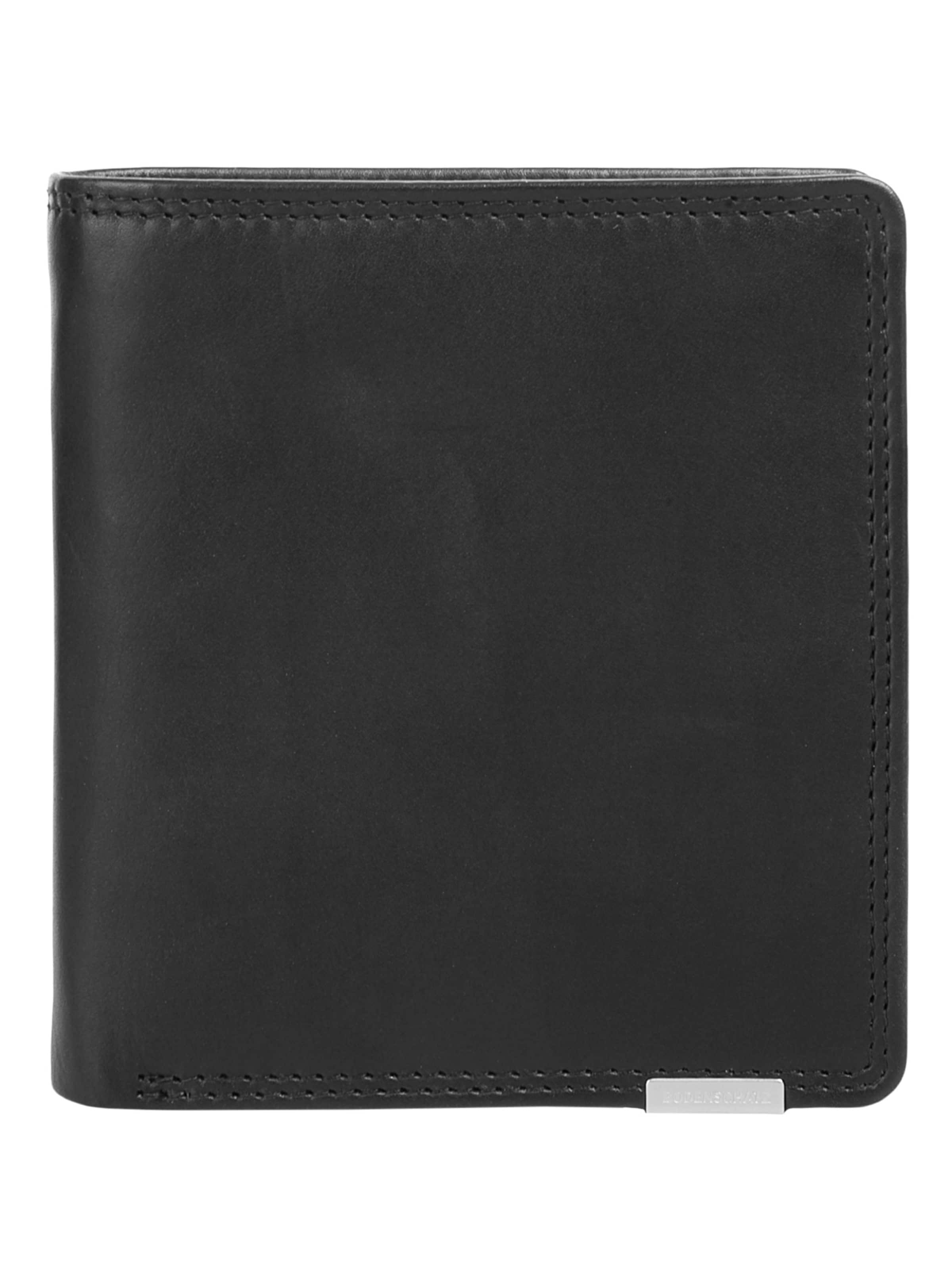 BODENSCHATZ Wallet in Black: front