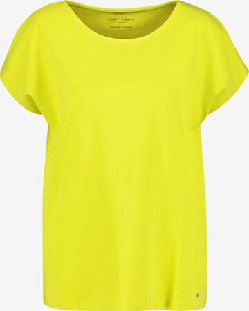 GERRY WEBER T-Shirt in Gelb: predná strana