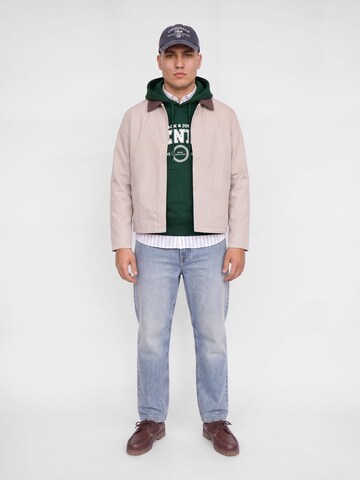 Jack & Jones Plus Sweatshirt 'JJJam' i grøn