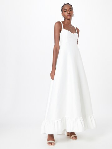 True Decadence Evening Dress in White