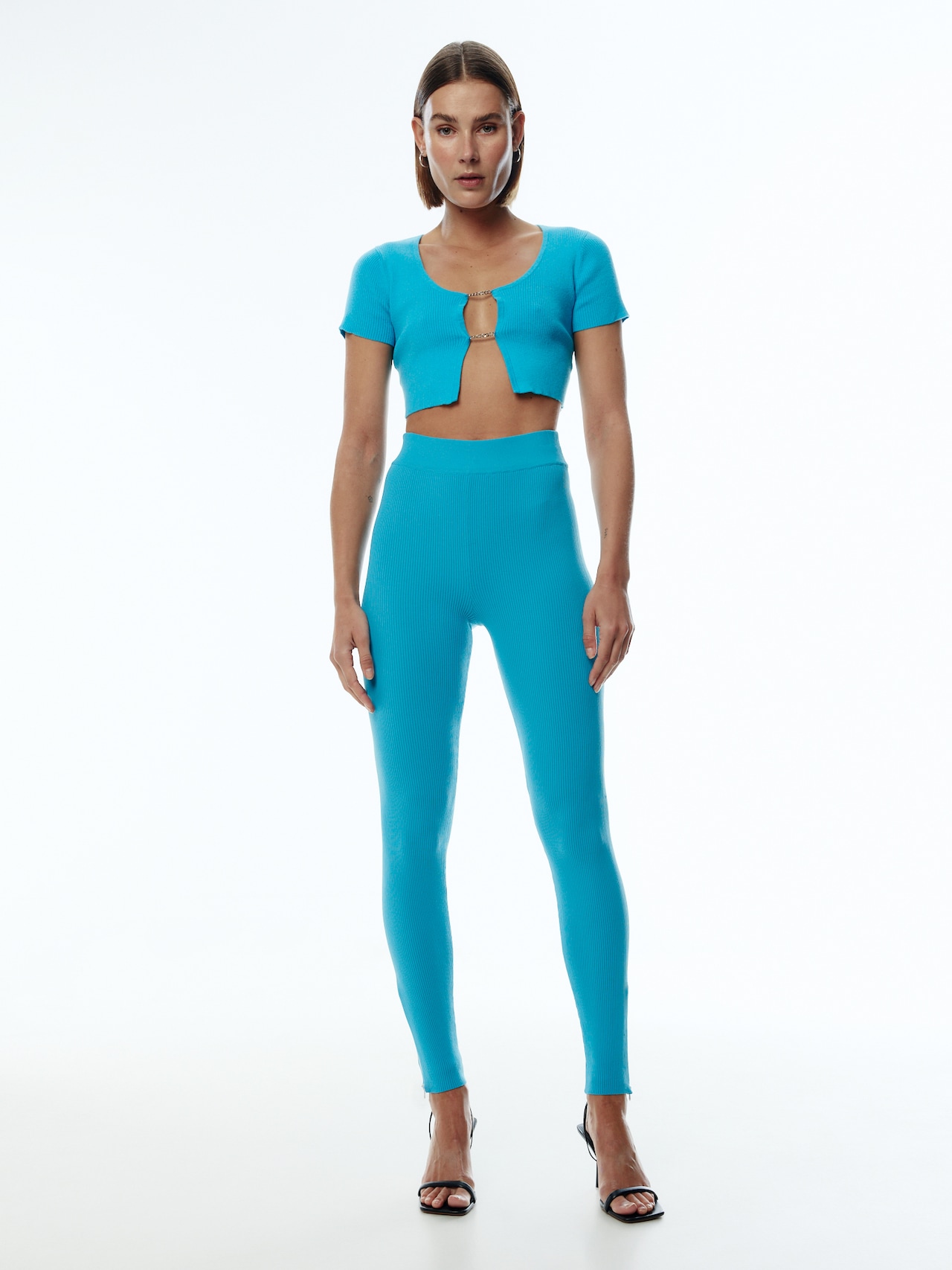 EDITED Produkte Strickjacke 'Maggie' blau