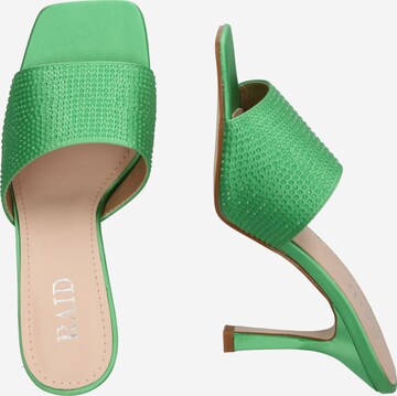 Raid - Zapatos abiertos 'DAMARIS' en verde