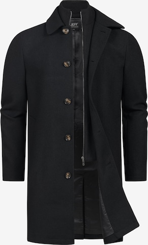 JEFF Winter Coat 'JFTyler' in Black: front