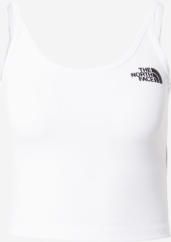 Top di THE NORTH FACE in bianco: frontale