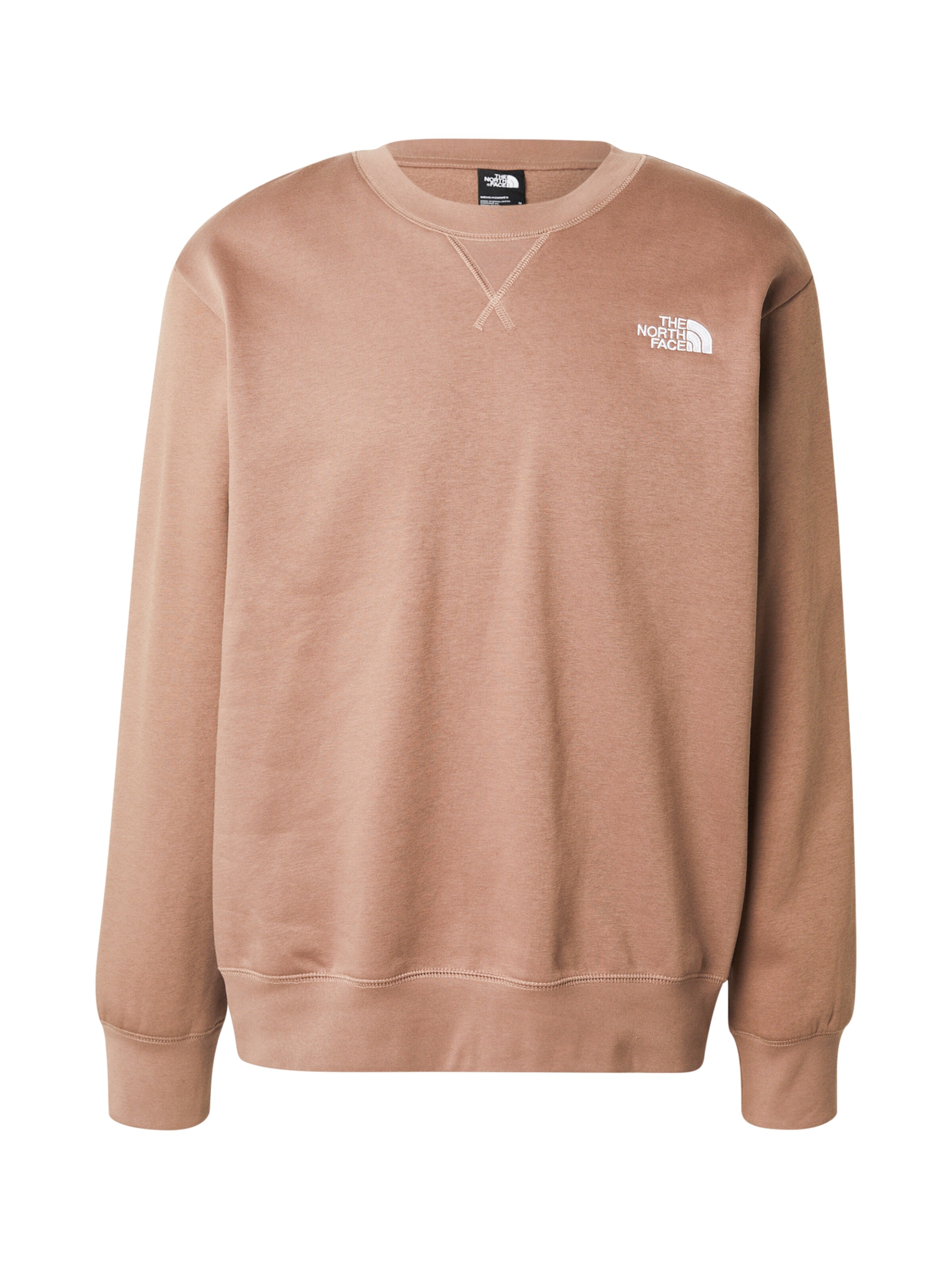 Sweat-shirt 'ESSENTIAL' THE NORTH FACE en marron : devant