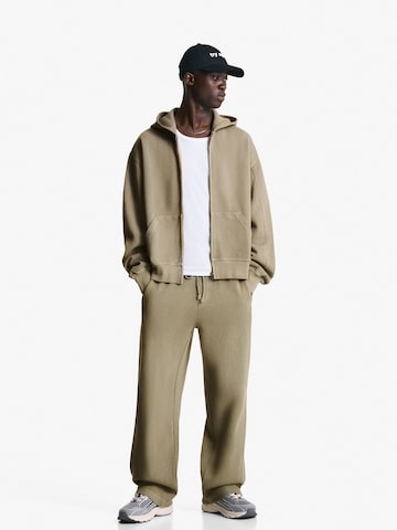 Loosefit Pantalon Bershka en gris