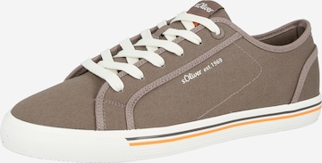 s.Oliver Matalavartiset tennarit värissä vihreä: etupuoli