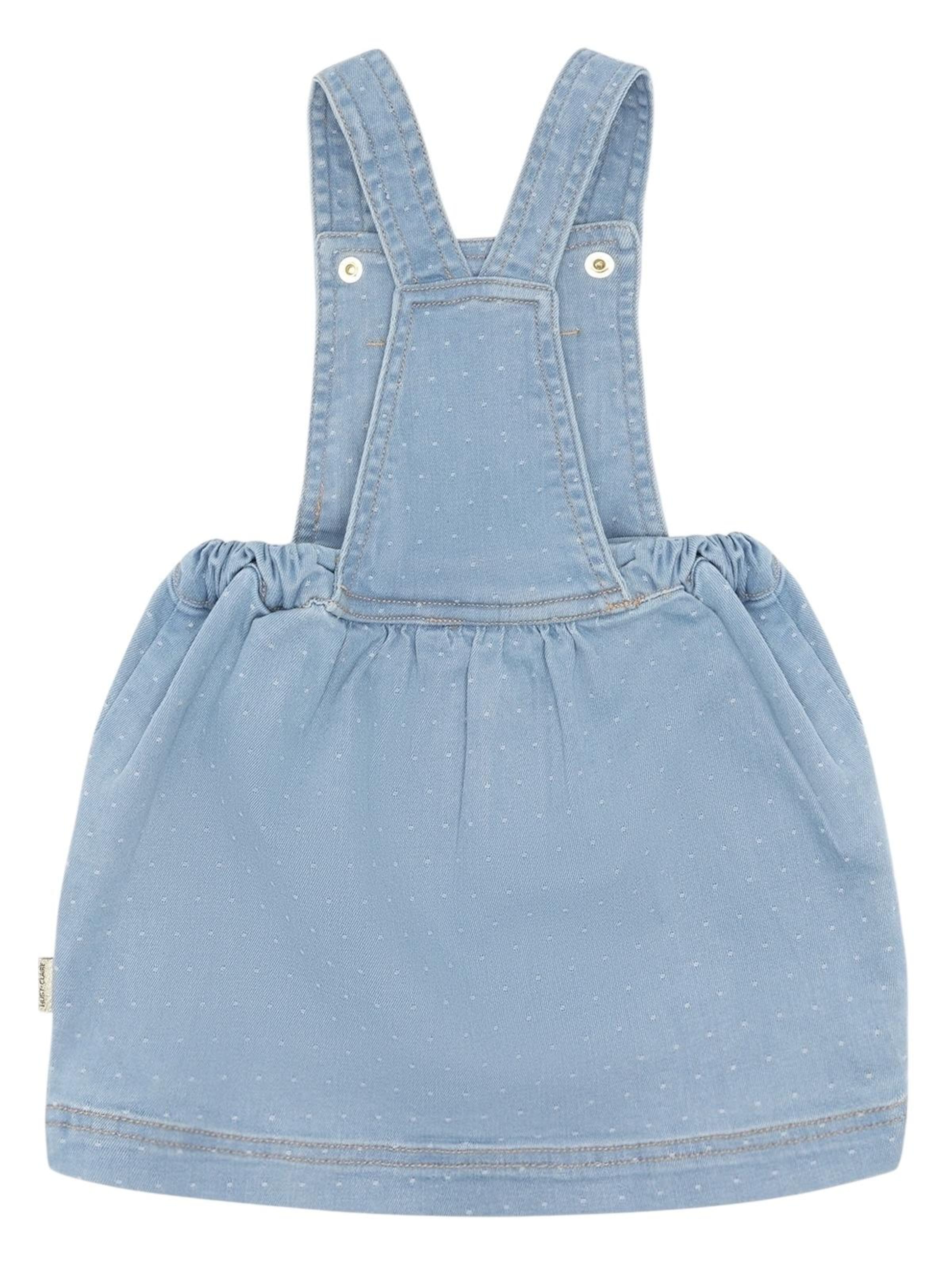 Hust & Claire Kleid 'Karoline Dotty Denim Kleid von Hust & Claire'‌ in Blau