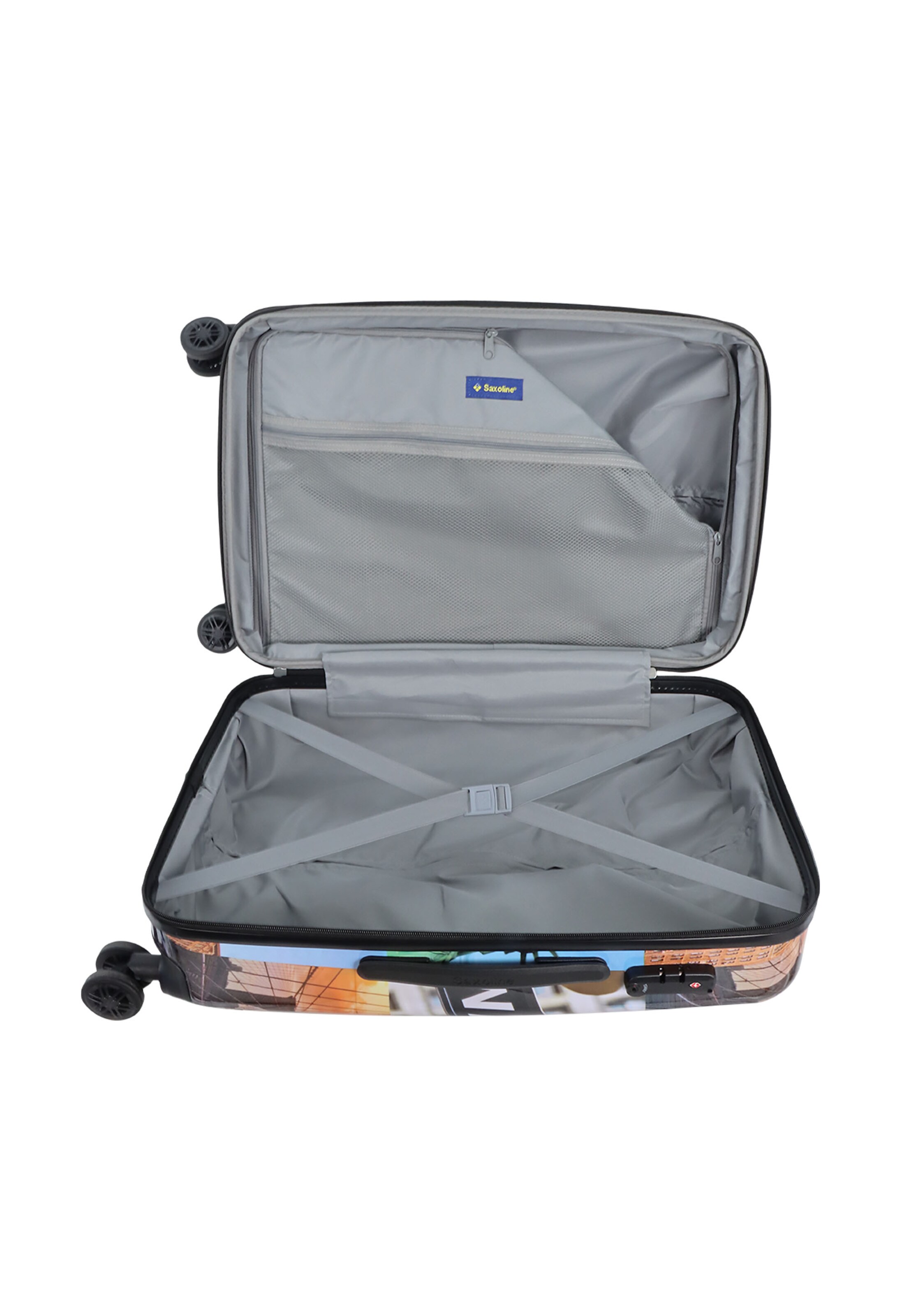 Saxoline Koffer 'The Big Apple' in Mischfarben