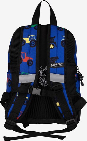 Pick & Pack Backpack 'Tractor' in Blue