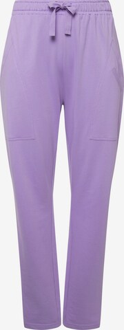 Angel of Style Pants in Purple: front