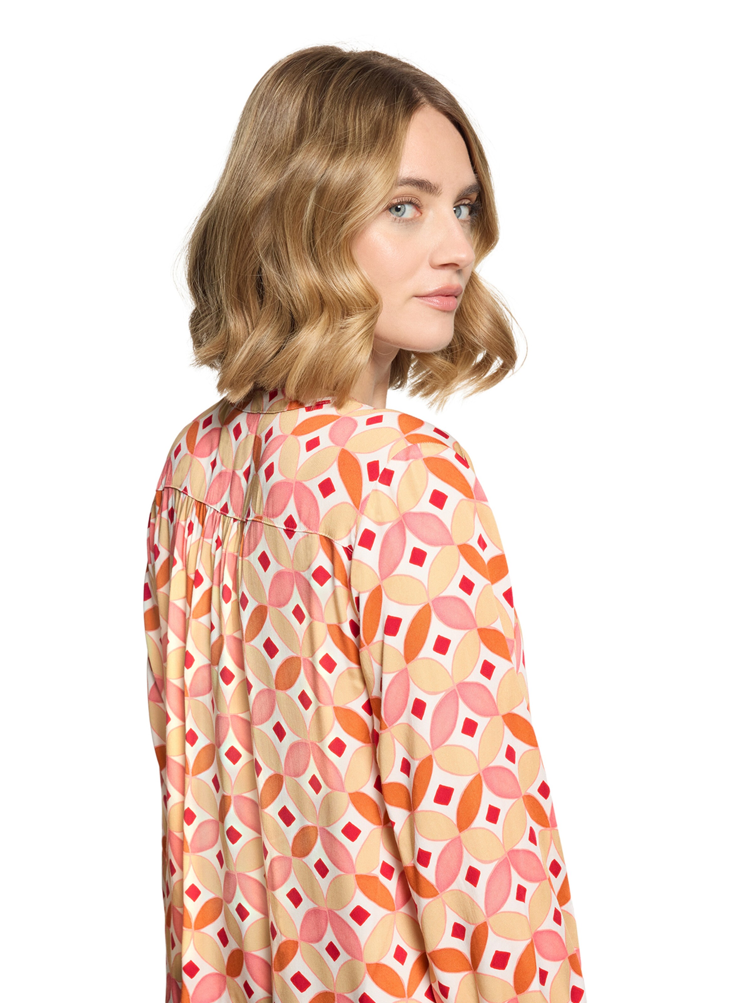 Camicia da donna di Cartoon in bianco