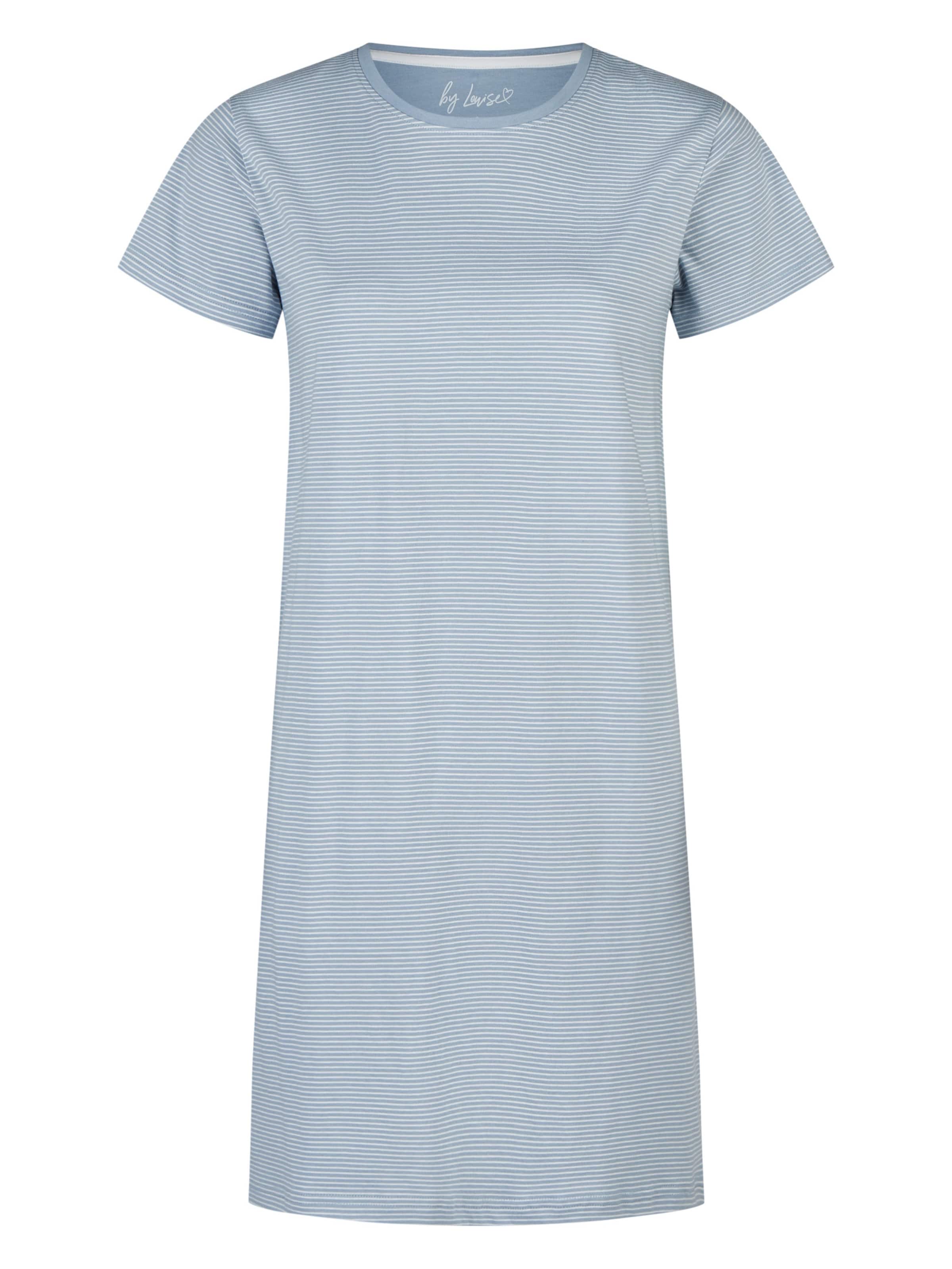 By Louise Nachthemd in Blauw: voorkant