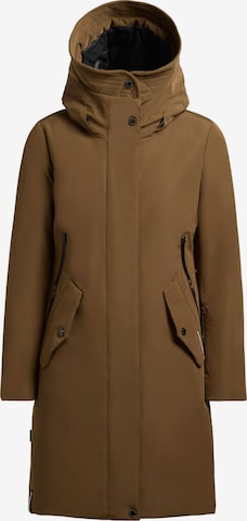 zaļš khujo Ziemas jaka 'CHARLYN4': no priekšpuses