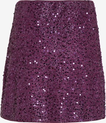 VILA Skirt 'Kejser' in Purple