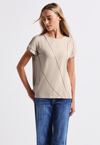 STREET ONE Shirt in Beige: front