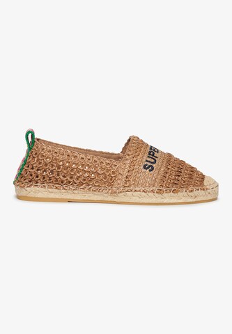 Espadrilles 'Raffia' Superdry en marron