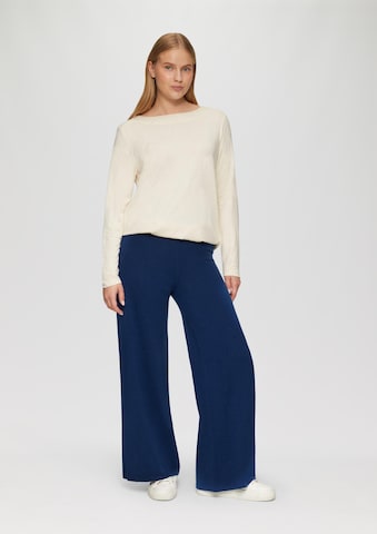 s.Oliver Wide Leg Hose in Blau