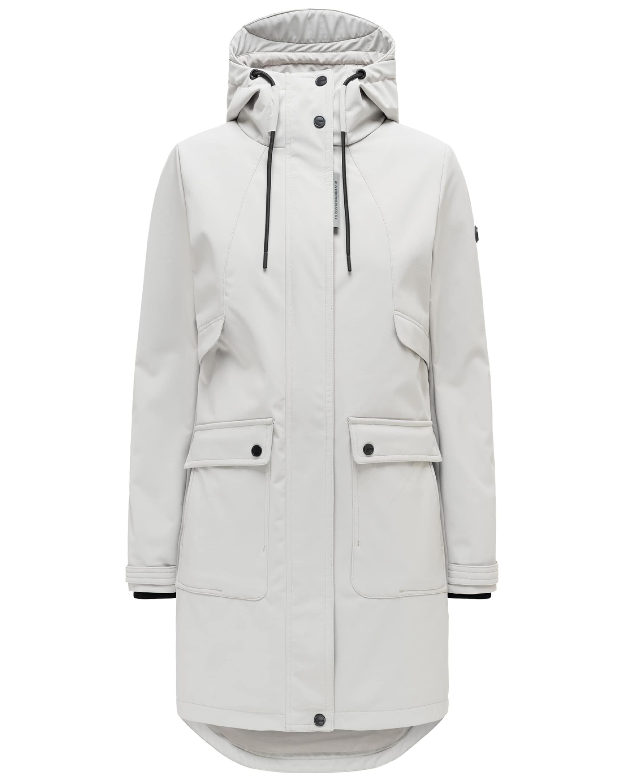 Manteau fonctionnel 'Morgennebel 14' NAVAHOO en beige : devant