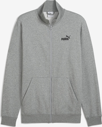 PUMA Sweatjacke 'Essentials No. 1' in Grau: Vorderseite