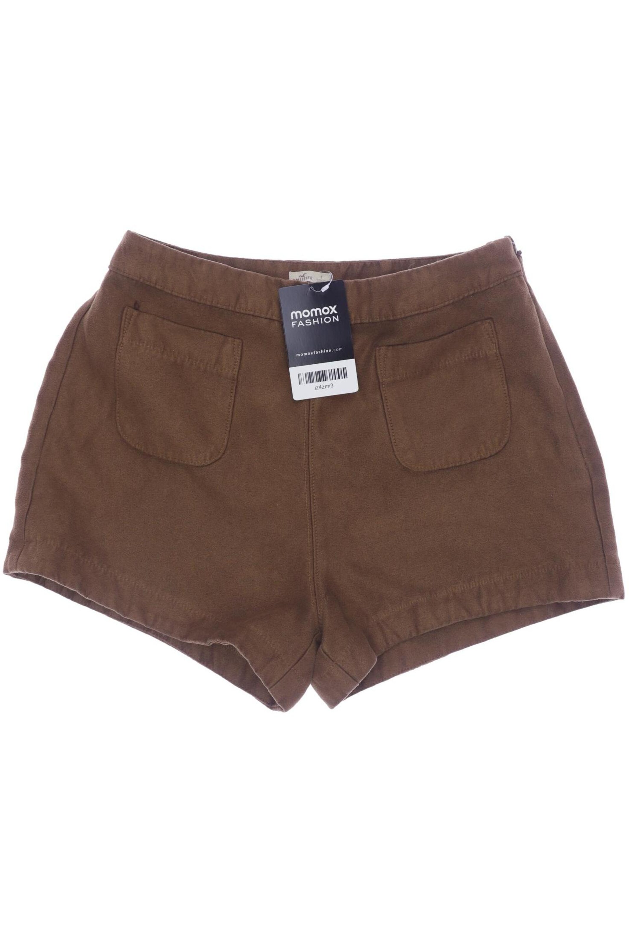 HOLLISTER Shorts in XS in Brown: front
