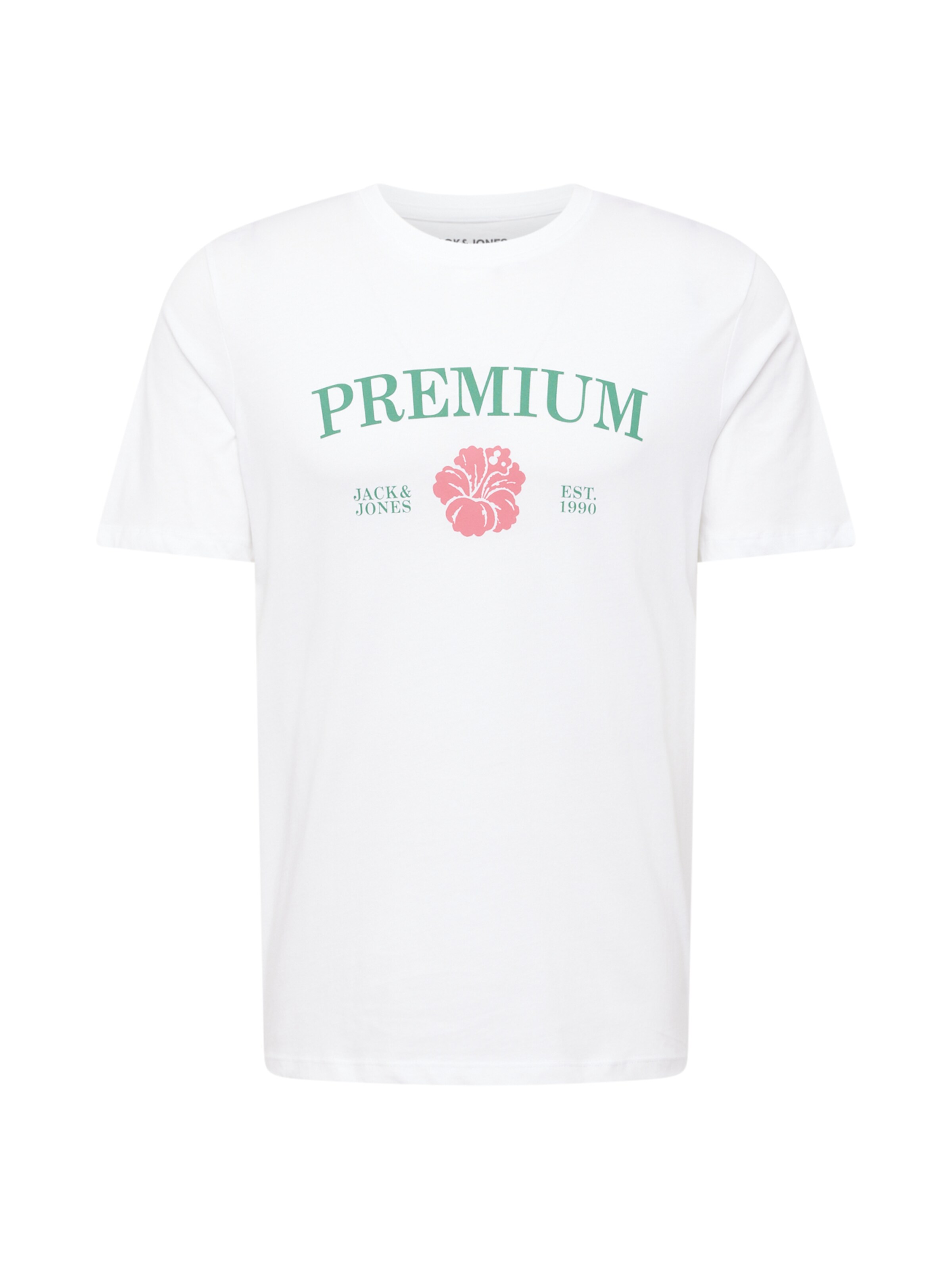 JACK & JONES Shirt 'JPRBLAALFIE' in White: front