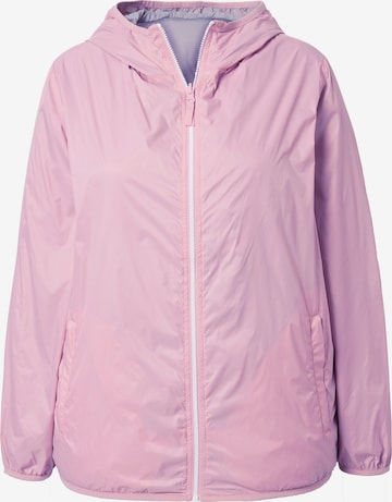 Ulla Popken Tussenjas in Roze: voorkant