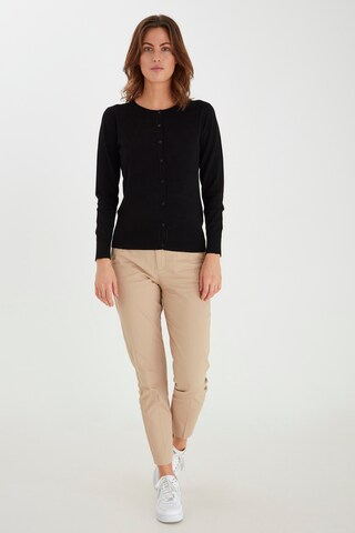 b.young Knit cardigan in Black