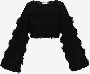 Pullover di IZIA in nero: frontale