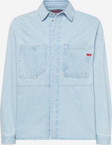 DIESEL - Ajuste regular Camisa en azul: frente