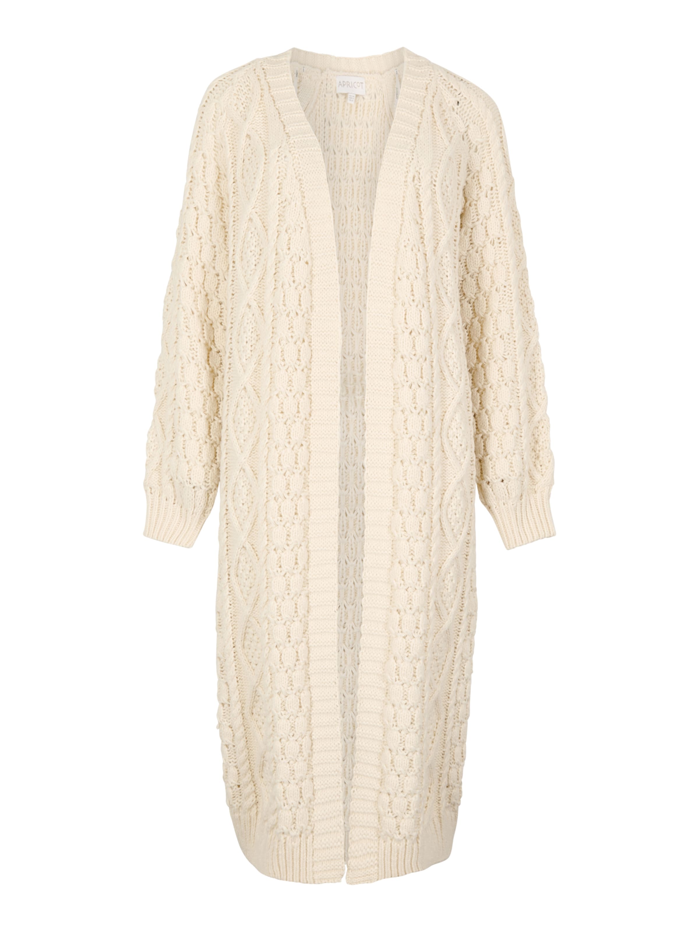 Apricot Gebreid vest ' ' in Beige: voorkant