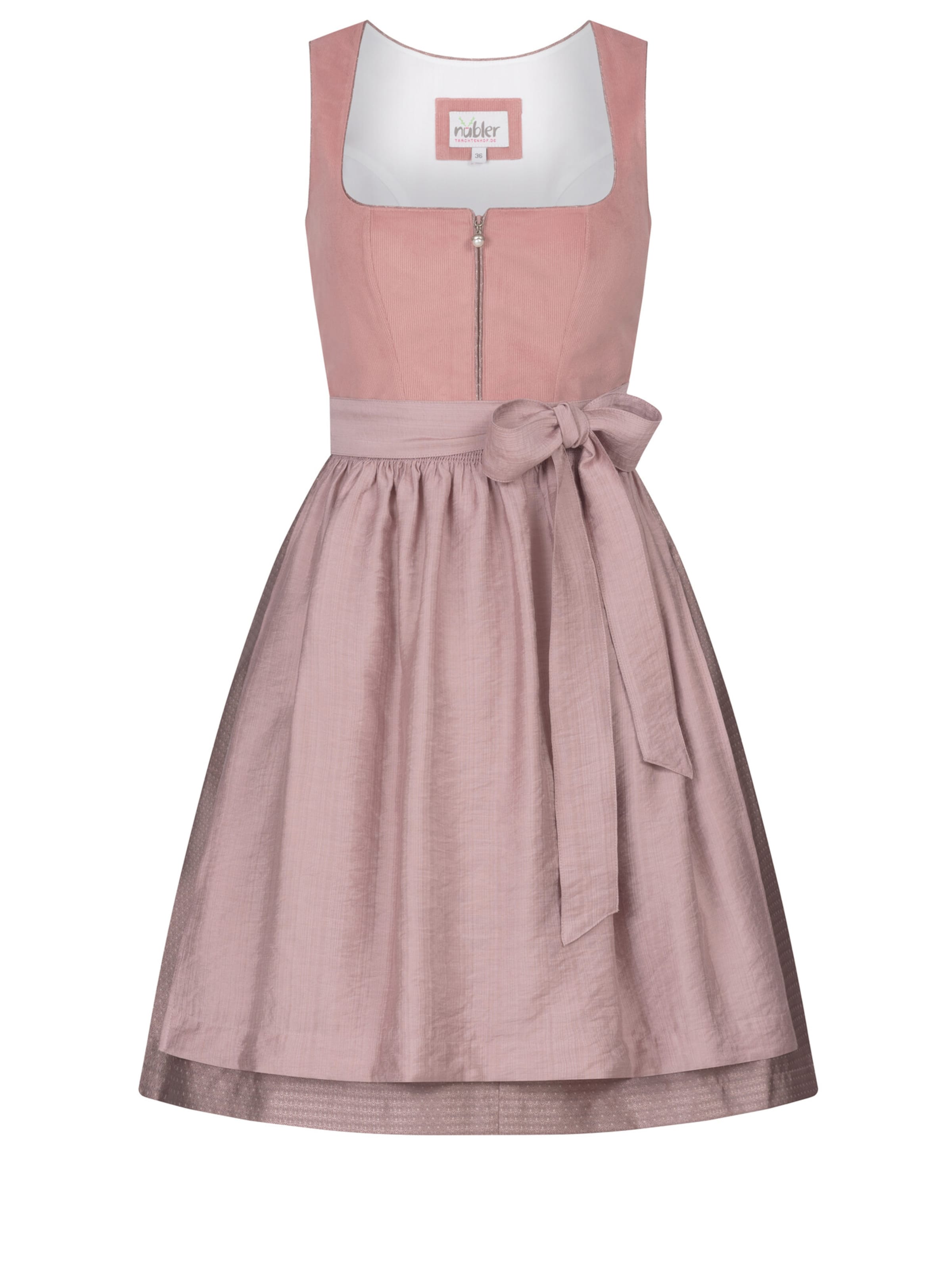 Trachtenhof Nübler Dirndl 'Dirndl mini Kim' in Orange: Vorderseite