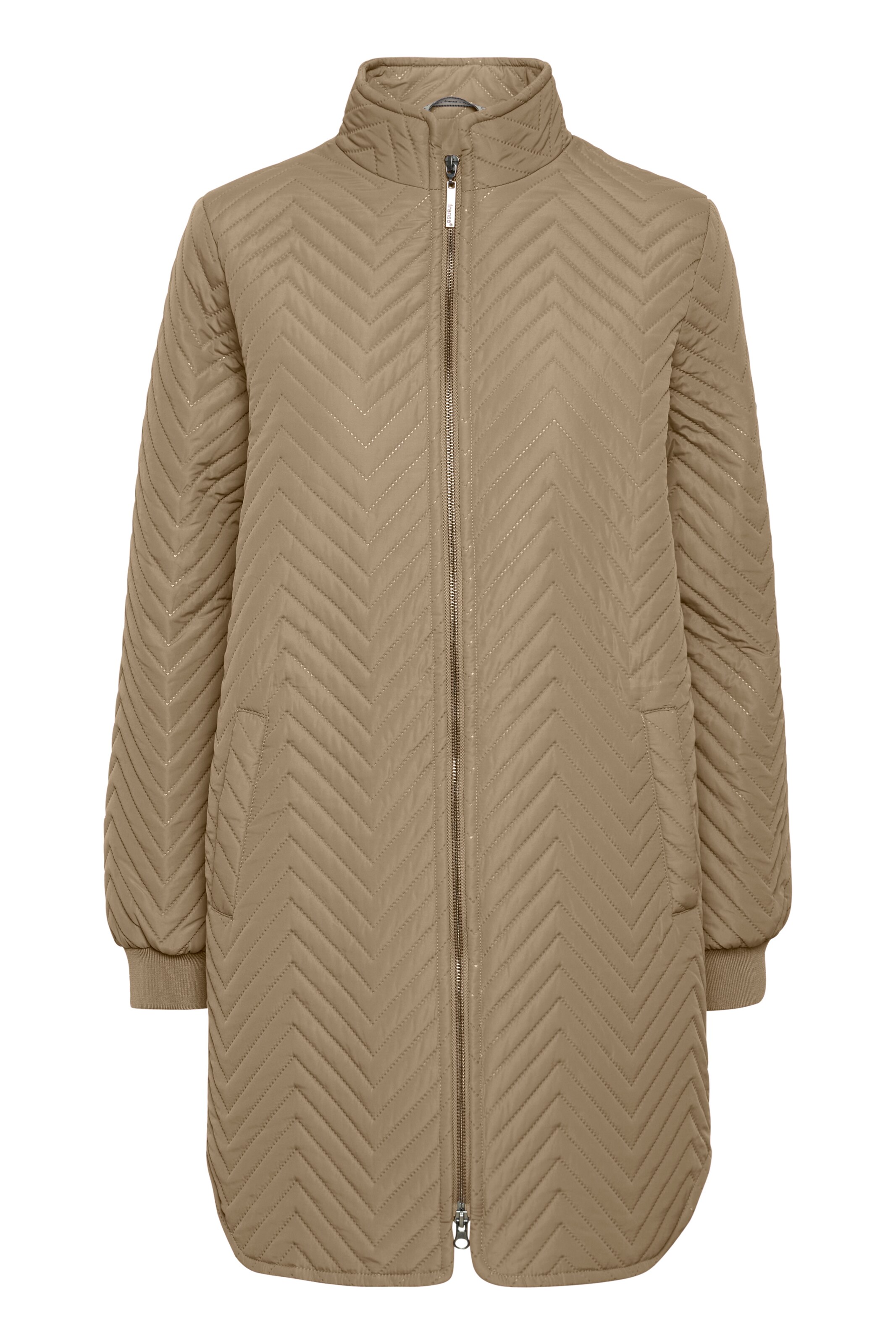 Fransa Jacke 'Esfimo' in hellbeige, Produktansicht