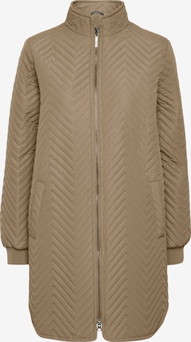 Fransa Between-Season Jacket in Green: front