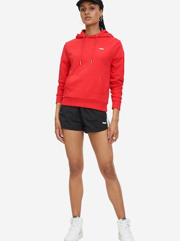 FILA - Sweatshirt 'BRUCHSAL' em vermelho