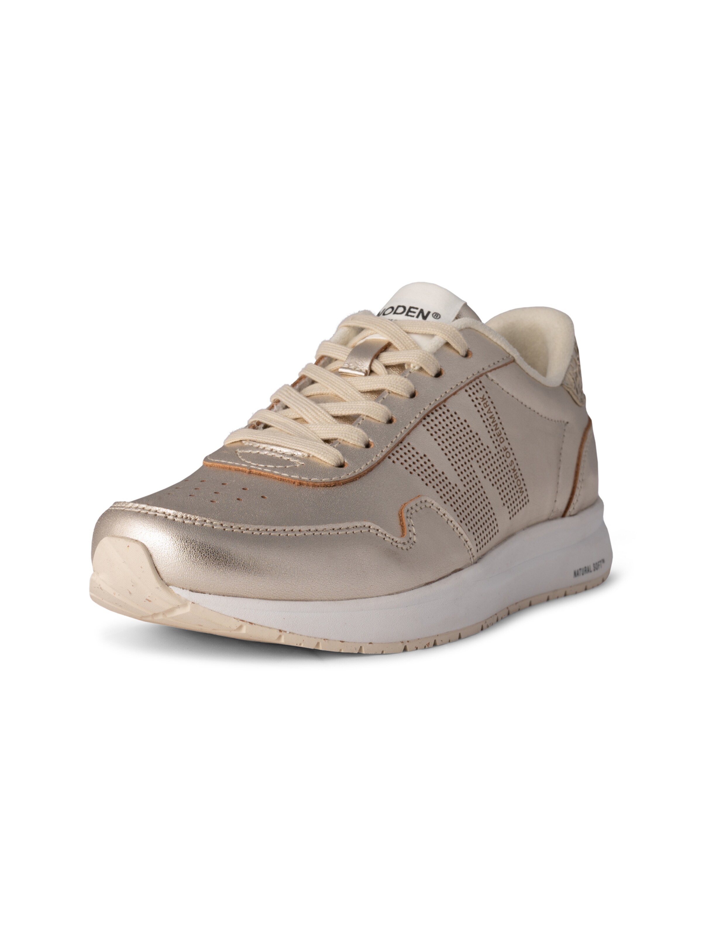 WODEN Sneakers laag 'Nora' in Goud