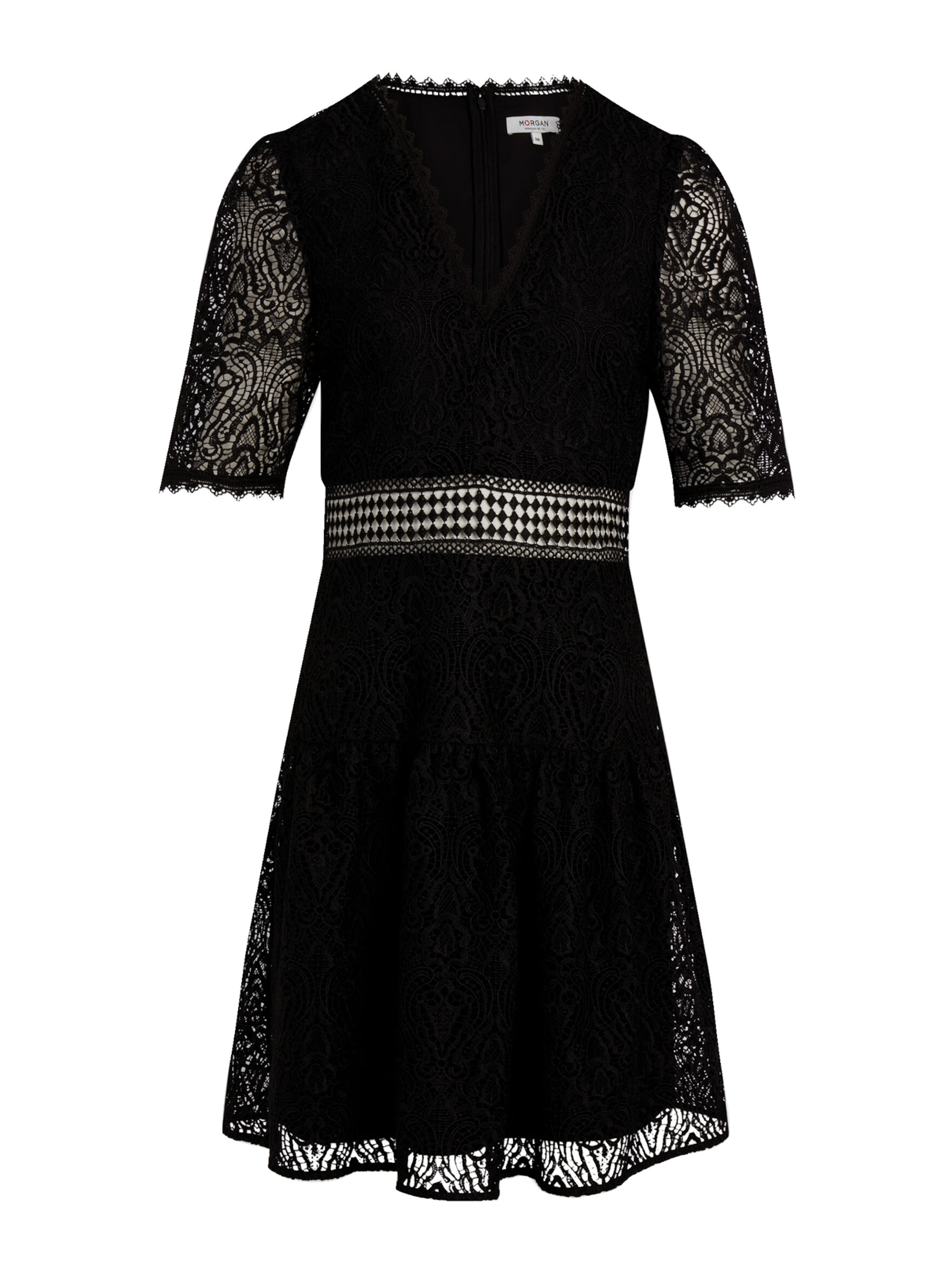 Morgan Dress in Black: front