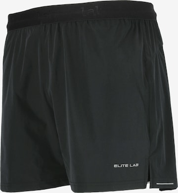 ELITE LAB Regular Shorts 'Run Elite X1' in Schwarz