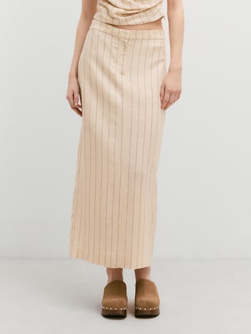 EDITED Rok 'Sibylle' in Beige: voorkant