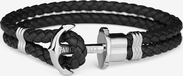 Paul Hewitt Armband in Schwarz: Vorderseite