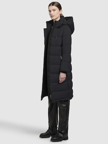 khujo - Sobretudo de inverno 'Julina3' em preto