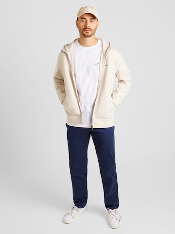 Calvin Klein Sweat jacket in Beige