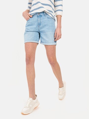 CAMEL ACTIVE Loosefit Relaxed Fit Jeans Shorts in Blau